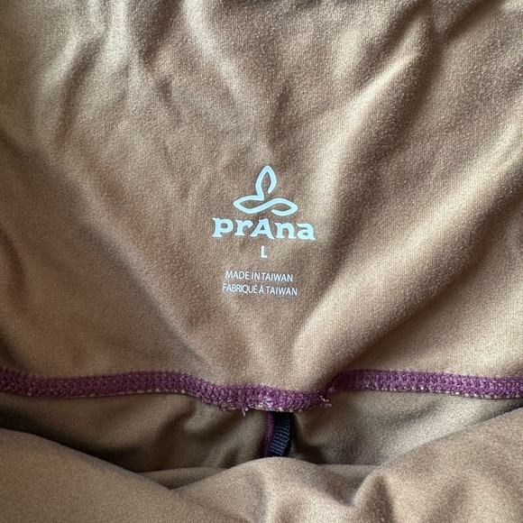 Prana kimble printed 7/8 leggings in womens L high rise yoga lightweight - Picture 4 of 10